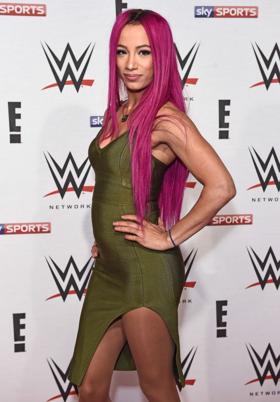 Sasha Banks - WWE Preshow Party at the O2 Arena in London, UK 4/18/2016