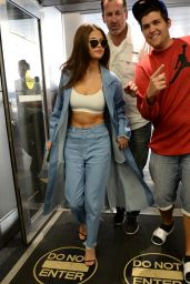 Selena Gomez Style - at Miami International Airport, 4/9/2016