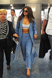 Selena Gomez Style - at Miami International Airport, 4/9/2016