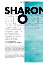 Sharon Stone - Elle Magazine France April 2016 Issue