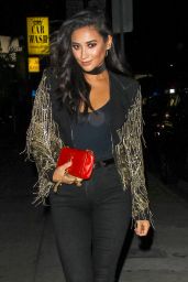 Shay Mitchell Night Out Style - at The Nice Guy in West Hollywood 4/15/2016 