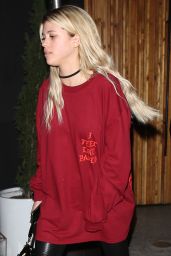 Sofia Richie Night Out Style - at The Nice Guy in West Hollywood 4/27/2016