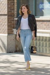 Sophia Bush Casual Outfit - Chicago 4/27/2016 