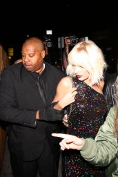 Taylor Swift Night Out Style - Out for Dinner at Il Piccolino Restaurant in West Hollywood 4/28/2016 