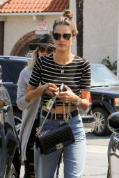 Alessandra Ambrosio Street Style - Out in Los Angeles 5/24/2016