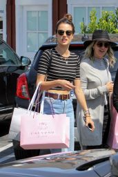 Alessandra Ambrosio Street Style - Out in Los Angeles 5/24/2016