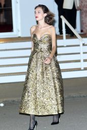Alexa Chung – British Vogue 100th Anniversary Gala Dinner in London 5/23/2016