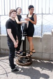Alexandra Shipp & Lana Condor - Empire State Observatory at Empire State Building New York 5/25/2016