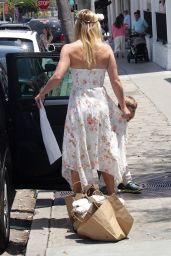Ali Larter Out Summer Outfit Ideas - Beverly Hills 5/8/2016 
