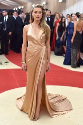Amber Heard – Met Costume Institute Gala 2016 in New York