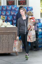 Ashley Greene in Spandex - Leaving Bristol Farms in West Hollywood 5/11/2016