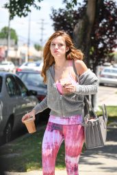 Bella Thorne in Spandex - Out in Studio City 5/1/2016