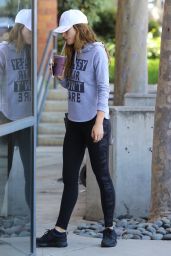 Bella Thorne in Spandex - Studio City 5/2/2016