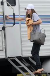 Bella Thorne on the Set of 