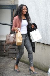 Beverley Knight - After pre-recording Lorraine Show in London 5/12/2016
