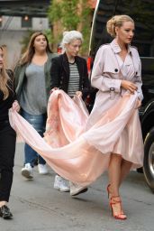 Blake Lively - Leaving Her Hotel in New York 5/2/2016