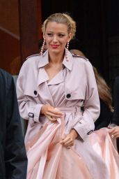 Blake Lively - Leaving Her Hotel in New York 5/2/2016