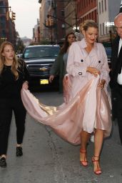 Blake Lively - Leaving Her Hotel in New York 5/2/2016