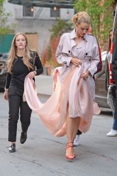Blake Lively - Leaving Her Hotel in New York 5/2/2016