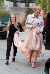 Blake Lively - Leaving Her Hotel in New York 5/2/2016