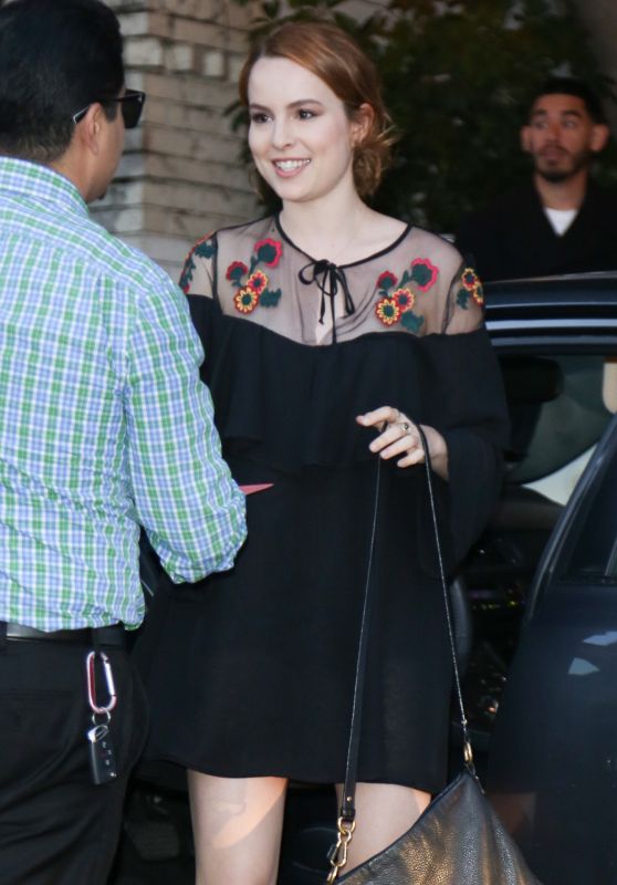 Bridgit Mendler at the Chateau Marmont in West Hollywood, April 2016