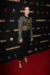 Camilla Belle - SUNDOWN Premiere Screening in Hollywood 5/11/2016