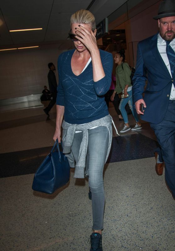 Charlize Theron at LAX Airport in LA 5/25/2016