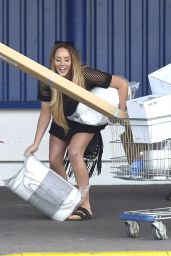 Charlotte Crosby - Shopping at IKEA in Newcastle, UK 5/8/2016 