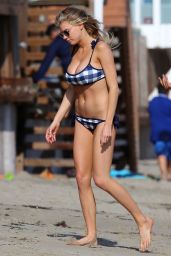 Charlotte McKinney in a Bikini at At Malibu Beach 5/8/2016