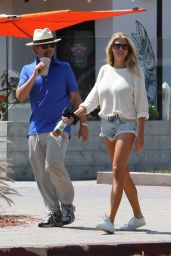 Charlotte McKinney in Skimpy Daisy Dukes at Malibu Country Mart in Malibu 5/14/2016 