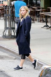 Chloe Moretz Street Style - Out in NYC 5/7/2016 