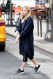 Chloe Moretz Street Style - Out in NYC 5/7/2016 