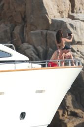 Danielle Campbell in Bikini - On a Yacht in Cabo San Lucas, May 2016