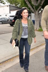 Demi Lovato Street Style - Heading to the Office in West Hollywood 5/18/2016