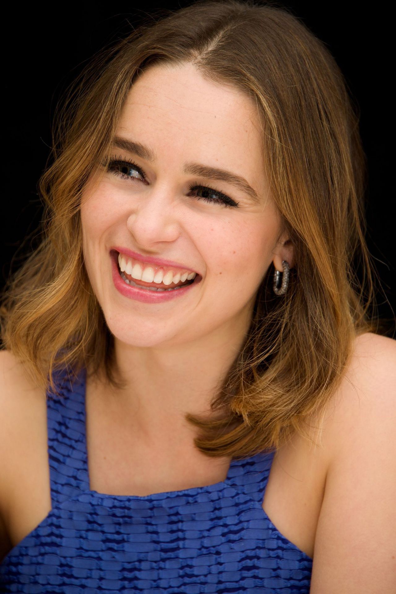 Emilia Clarke - 'Me Before You' Press Conference Portraits in New York