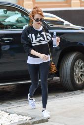 Emma Roberts Going to a Gym in New York City 4/30/2016