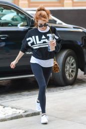 Emma Roberts Going to a Gym in New York City 4/30/2016