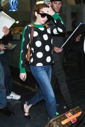 Emma Roberts Travel Outfit - LAX Airport in Los Angeles 5/3/2016