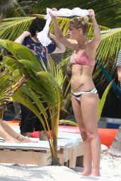 Erin Heatherton in a Bikini - Beach in Mexico 5/1/2016