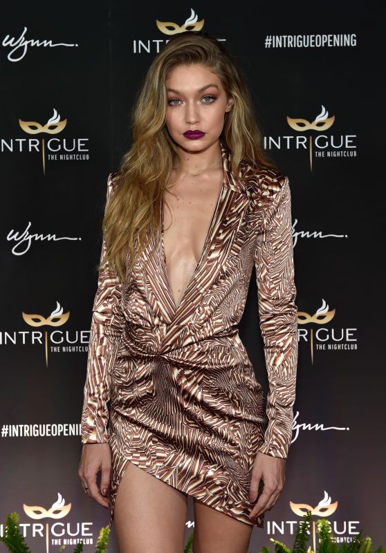 Gigi Hadid Hot on Red Carpet - at Intrigue in Las Vegas 4/30/2016 