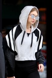 Gigi Hadid - Leaves Her Apartment in New York 5/9/2016