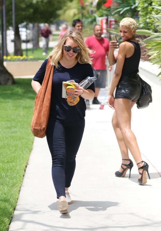 Hilary Duff Casual Style - Out in Beverly Hills 5/30/2016 