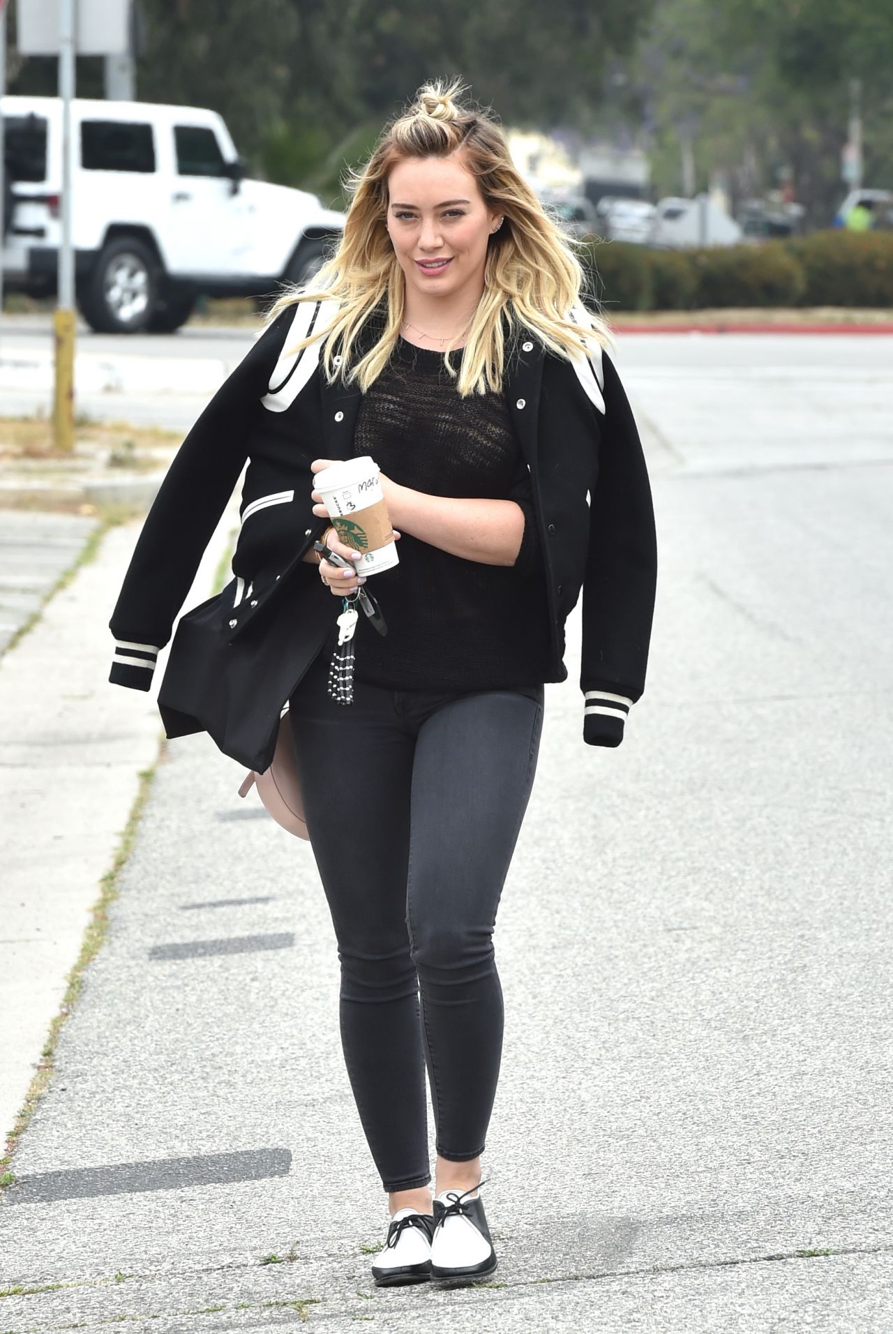 Hilary Duff - Leaving a Friend's House in Beverly Hills 10/5/2016