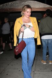 Hilary Duff Night Out Style - at The Nice Guy in West Hollywood 5/5/2016 
