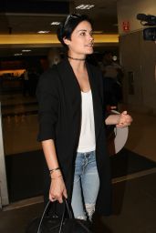 Jaimie Alexander Arrives at Los Angeles International Airport 5/24/2016