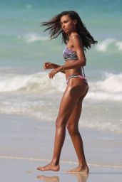 Jasmine Tookes - Beach Photo Shoot in Miami Beach 5/10/2016