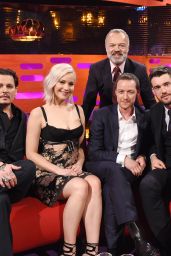 Jennifer Lawrence Appeared on Graham Norton Showin in London, May 2016
