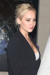 Jennifer Lawrence Night Out Style - Outside Sexy Fish in London 5/8/2016