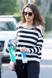 Jessica Alba - Visiting a Family Friend Beverly Hills, CA 5/3/2016