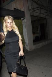 Jessica Simpson at The Nice Guy in West Hollywood 5/10/2016 